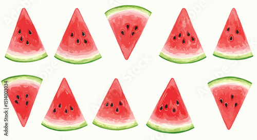 Vibrant Citrus Watercolor Pattern Showcases Refreshing Lemons Oranges And Grapefruit Slices Evoking A Summery And Healthy Vibe In A Bright Colorful Style