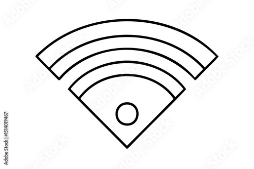 Baseball field wifi signal wireless internet connection