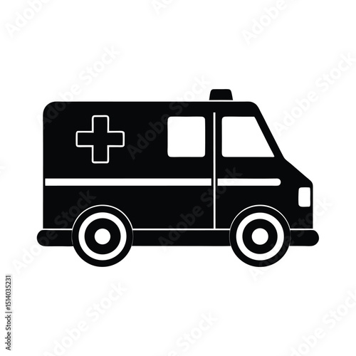 Wallpaper Mural Ambulance Icon Vector Flat Clean Look Isolated Torontodigital.ca