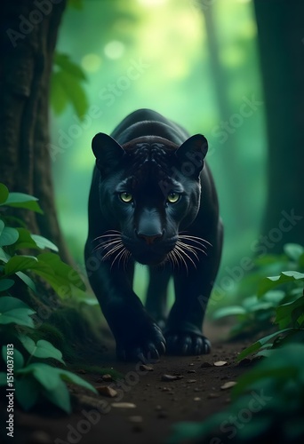 A 3D icon of a wild animal