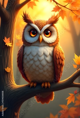 A 3D icon of a wild animal