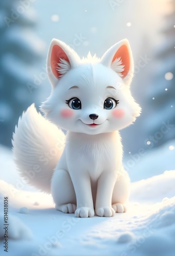 A 3D icon of a wild animal