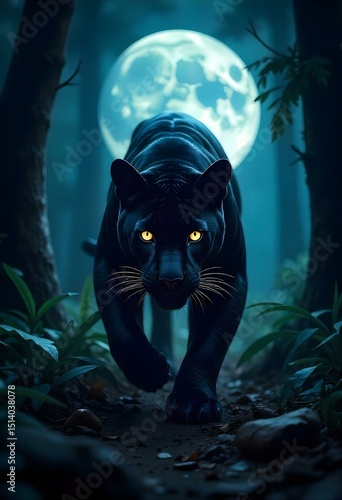 A 3D icon of a wild animal