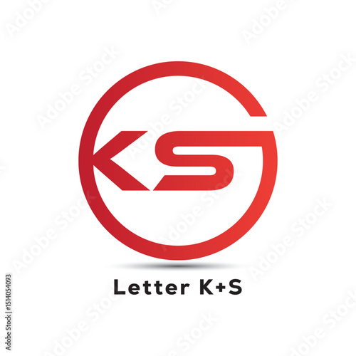 KS letter initial round creative logo design Free Download KS letter initial round creative logo design - GFXLoad