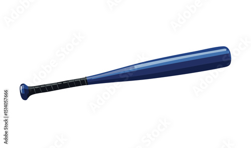 Blue Baseball Bat