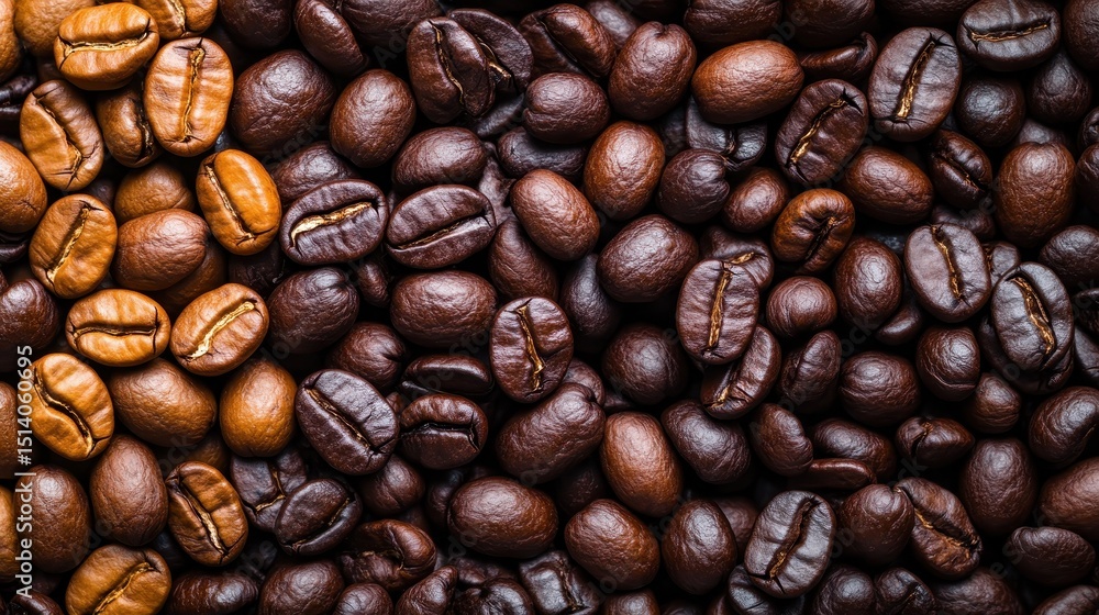 An artistic arrangement of roasted coffee beans showing various shades of brown, highlighting the diversity and depth of flavors in coffee blends. An artistic arrangement of roasted coffee beans showing various shades of brown, highlighting the diversity and depth of flavors in coffee blends.