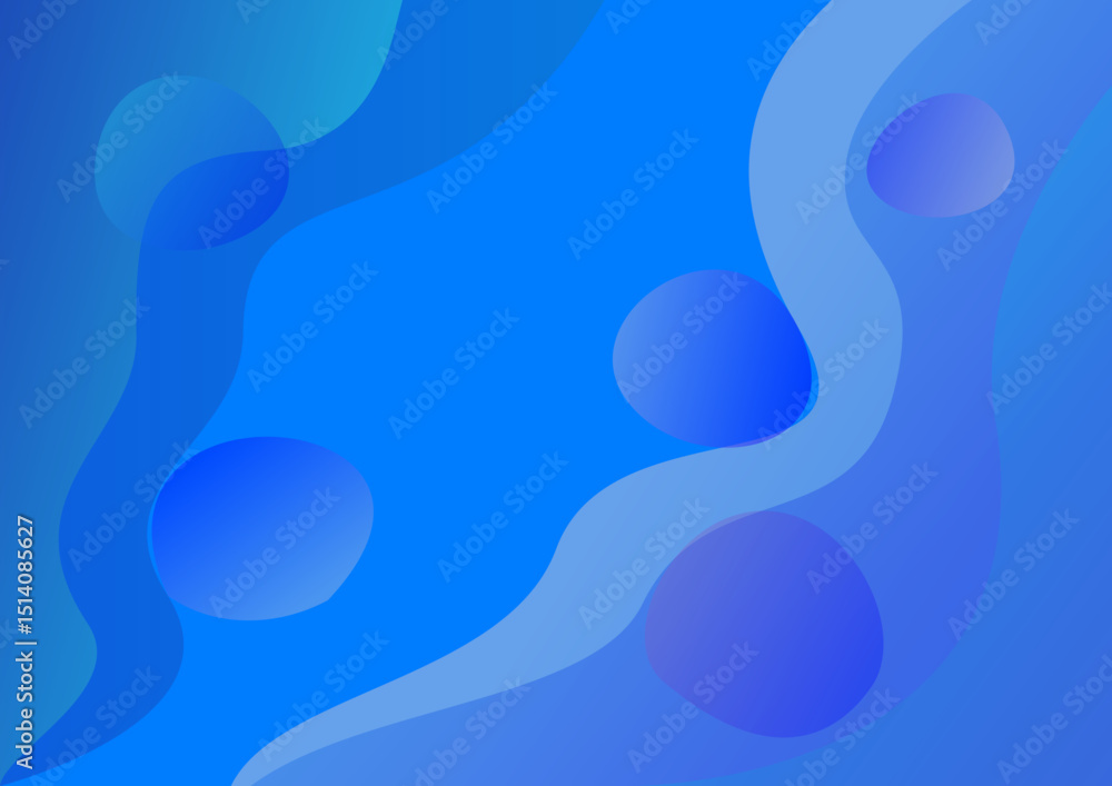 abstract blue fluid background with bubbles abstract blue fluid background with bubbles