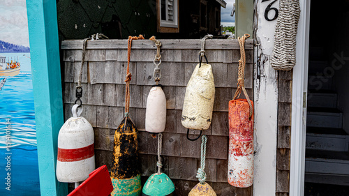 Saint andrews in canada in new Brunswick bay atlantic ocean