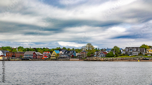 Saint andrews in canada in new Brunswick bay atlantic ocean