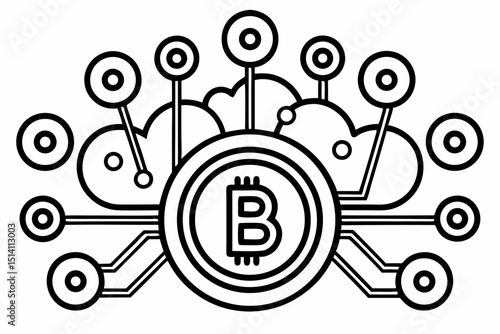Bitcoin cryptocurrency cloud mining network decentralized digital currency