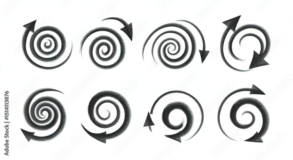 Spiral Arrows Collection Spiral Arrows Collection