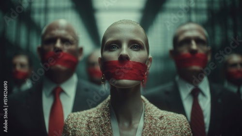 Silenced Voices A Powerful Statement on Freedom of Speech and Unity