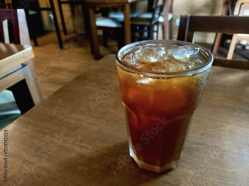 A refreshing iced tea drink with high antioxidants that is good for health