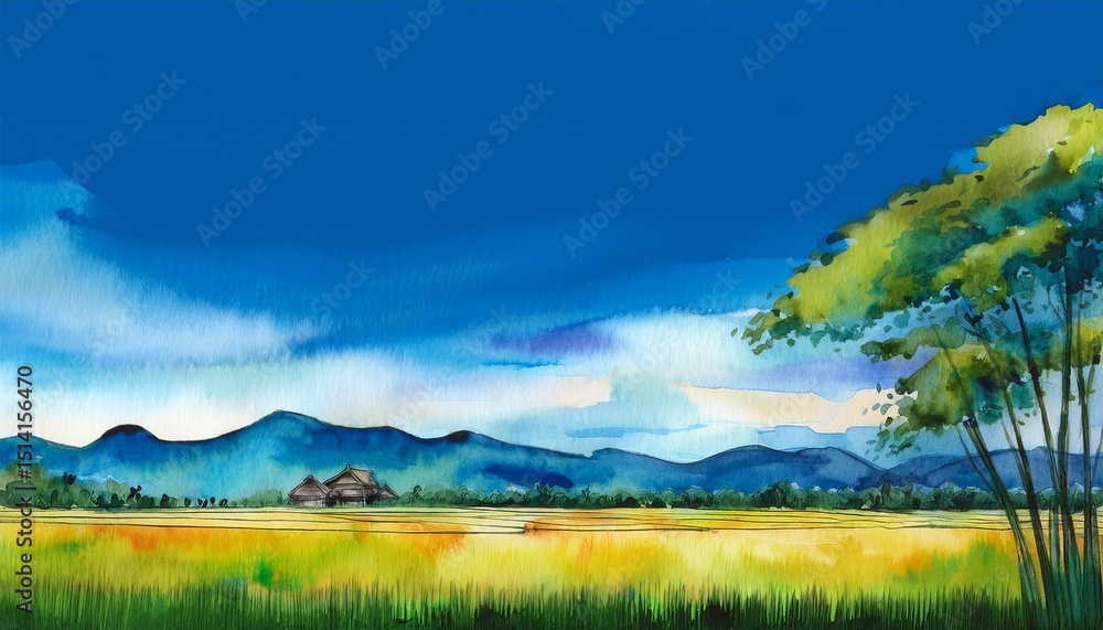 Obraz premium 田舎の風景