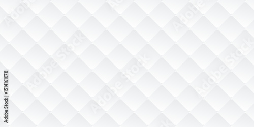 Abstract white and grey square pattern background with smooth gradient radial blur. Modern luxury template wallpaper. eps 10