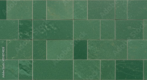 Green Tile Texture Background Wall Pattern Surface Design