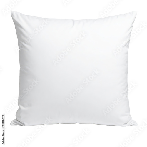 Realistic Square Sofa Pillow PNG or Transparent Background