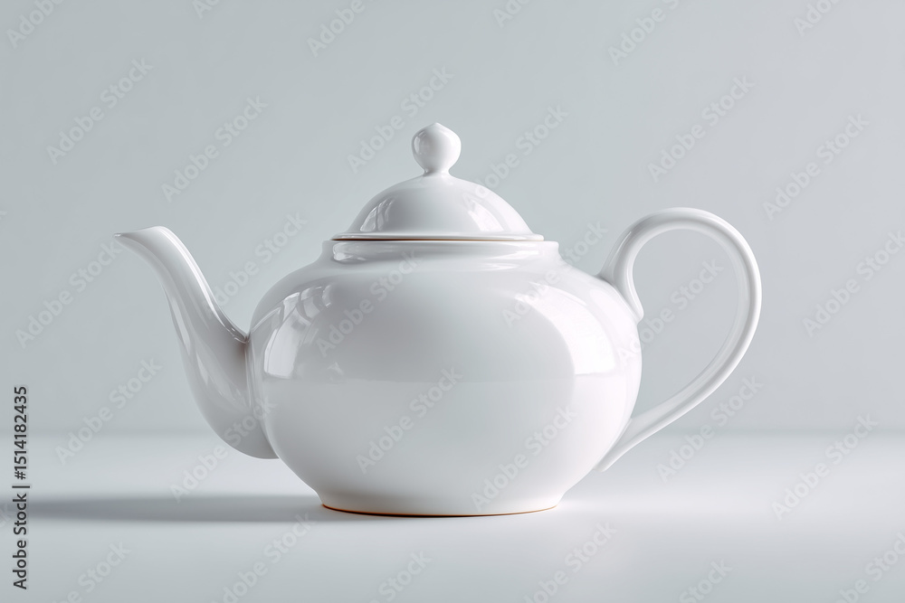 white porcelain teapot white porcelain teapot