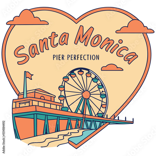 Santa Monica, California - Pier Perfection