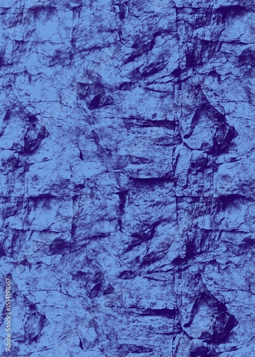 Dark blue stone wall texture background