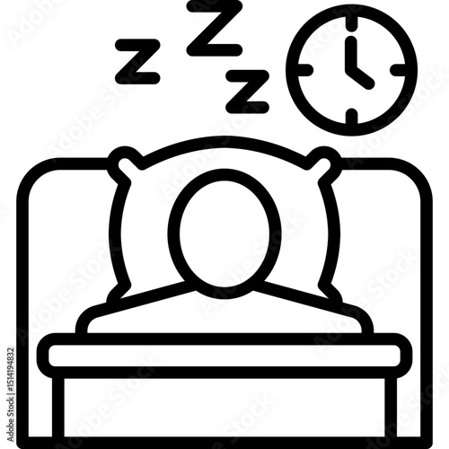 Sleep Hygiene line icon