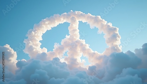 Cloud Peace Sign