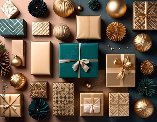 Christmas gifts and decorations