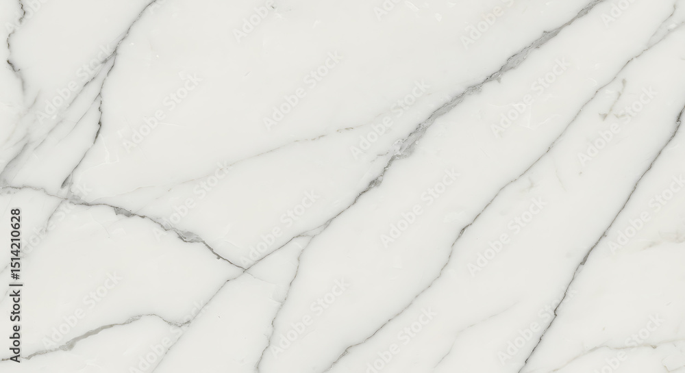 Fototapeta premium White Marble Texture Seamless Surface Pattern Elegant Luxury Background