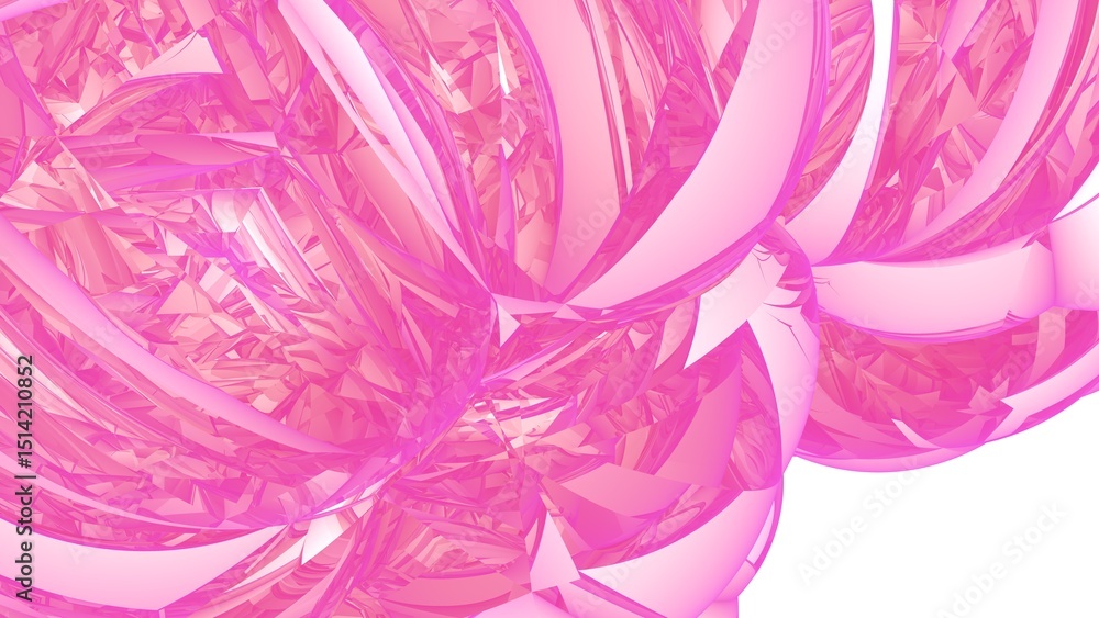 Abstract background in the form of glass pink balls. Abstract background in the form of glass pink balls.