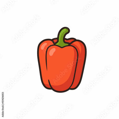 Paprika vector ilustration