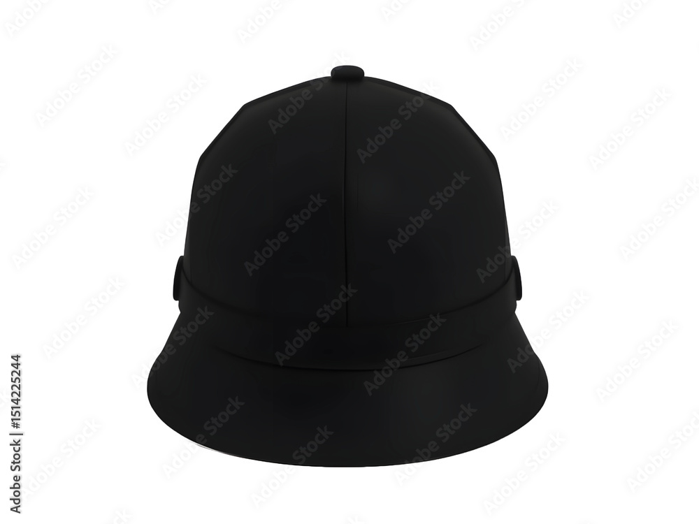 Fototapeta premium blank black hat for mockup blank template