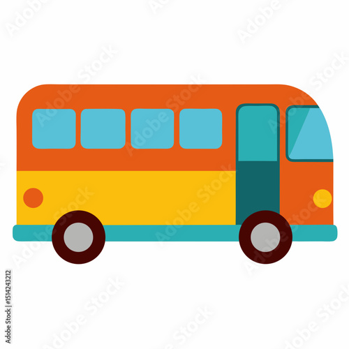 school bus vector