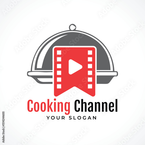 cooking youtube channel logo design