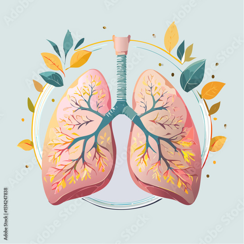 photo of lungs surrounded, save your lungs