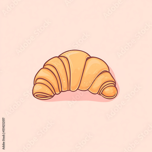 croissant vector illustration