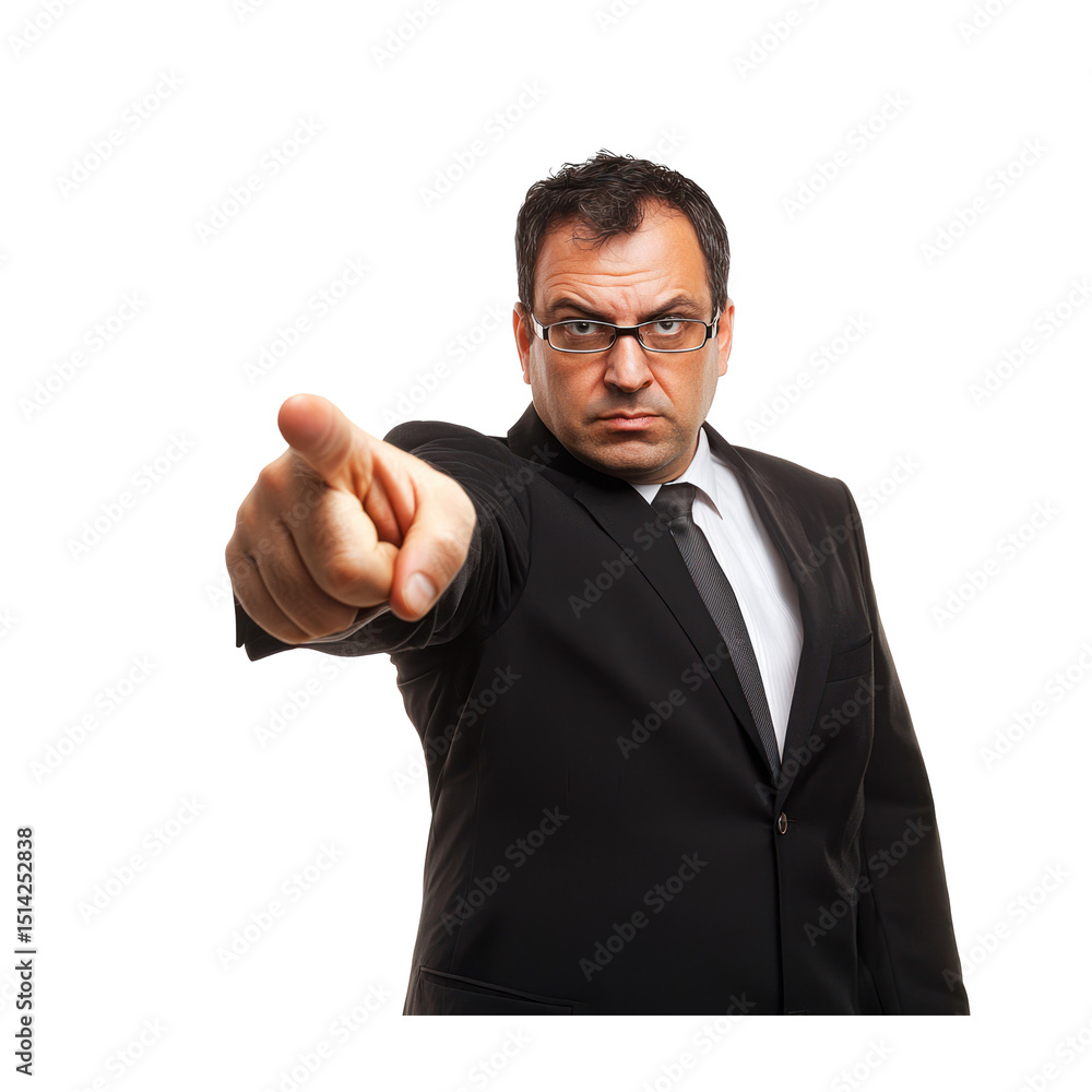 Sales Director isolated on transparency background Sales Director isolated on transparency background