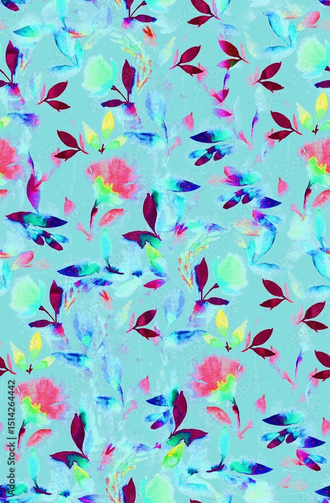 Fototapeta premium beautifull pattern idea for textile design