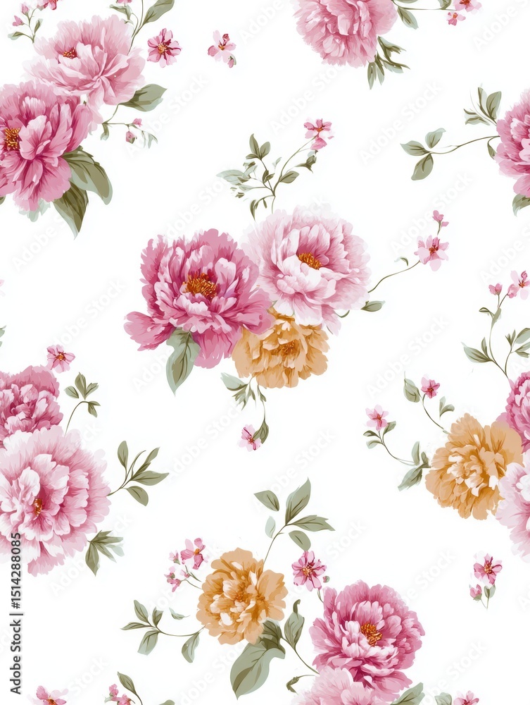 seamless floral pattern seamless floral pattern