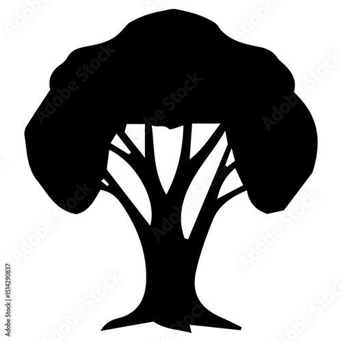 Refined simplicity expressed in stunning minimalist tree silhouettes