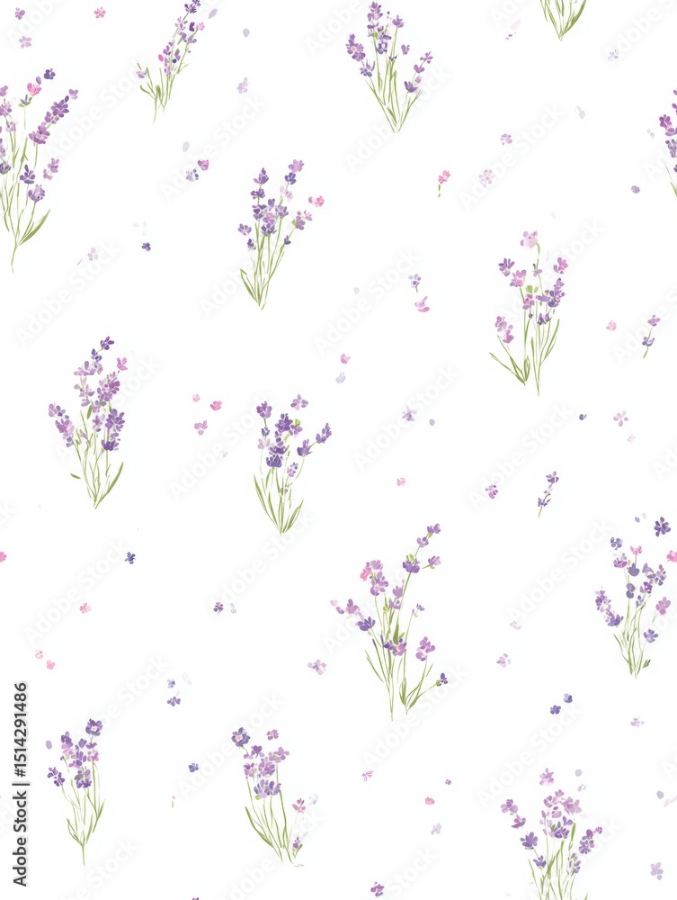 Obraz premium seamless floral pattern
