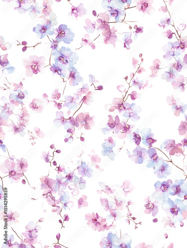 Obraz premium seamless floral pattern