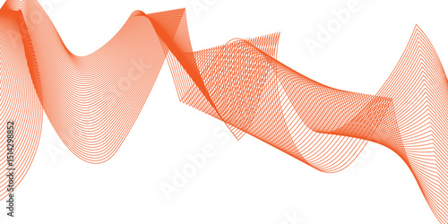 Speed lines connection vector background. Flowing futuristic dynamic motion technology. Wave curve of a smoky flow movement abstract background.	