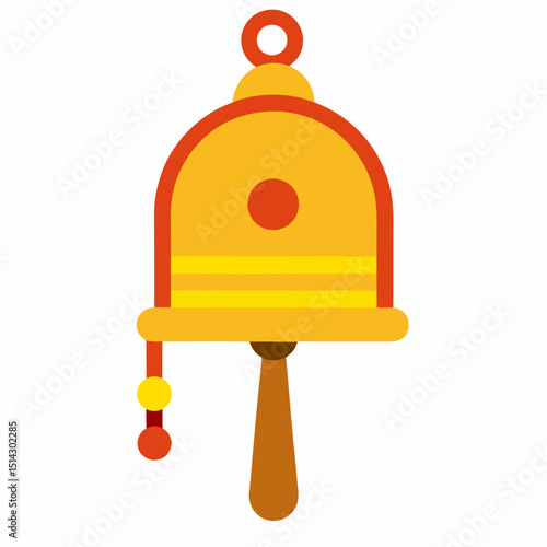 vector illustration of a wooden box