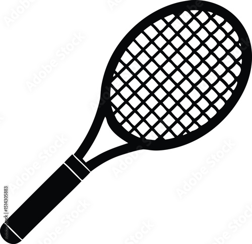 tennis racket bat isolated vector