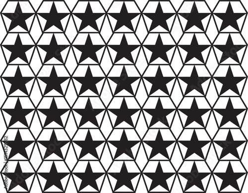 star vector element design mono color