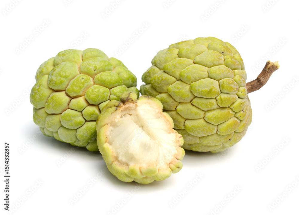 Fototapeta premium Custard apple, close up