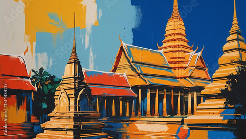 Digital painting Fine Art decorate 