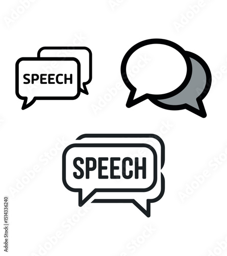 speech bubble icon