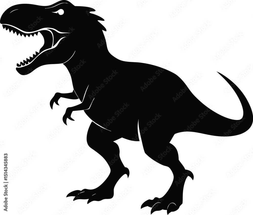 Fototapeta premium T-Rex Vector Art, Animals Icon Clipart