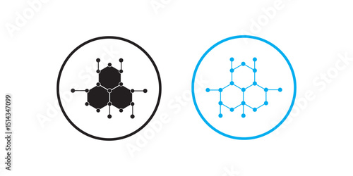 Hormones icon simple flat vector icon pack